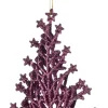 Cosy@Home Weihnchtsbaumschmuck Baum lila 16 x 16 cm