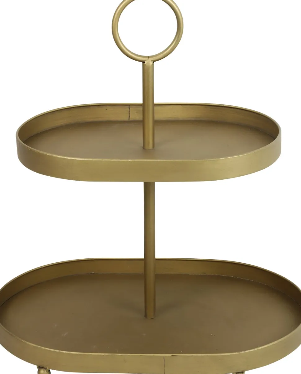 Countryfield Etagere Bonamy gold 47 x 31,5 x 50 cm