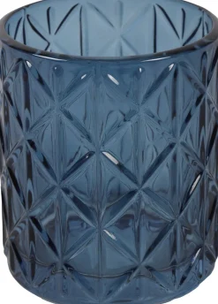 Countryfield Teelichthalter Elliot blau D 8,5 H 10 cm