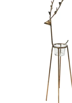 Countryfield Teelichthalter Hirsch Dustin kupfer 15 x 10 x 46 cm