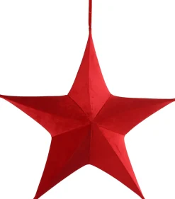 Countryfield Weihnachtsbaumschmuck Stern Maria rot 21 x 60 x 60 cm