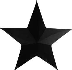 Countryfield Weihnachtsbaumschmuck Stern Maria schwarz 41 x 120 x 120 cm