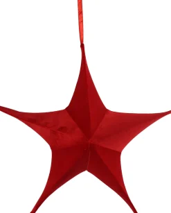 Countryfield Weihnachtsbaumschmuck Stern Maria rot 13 x 40 x 40 cm