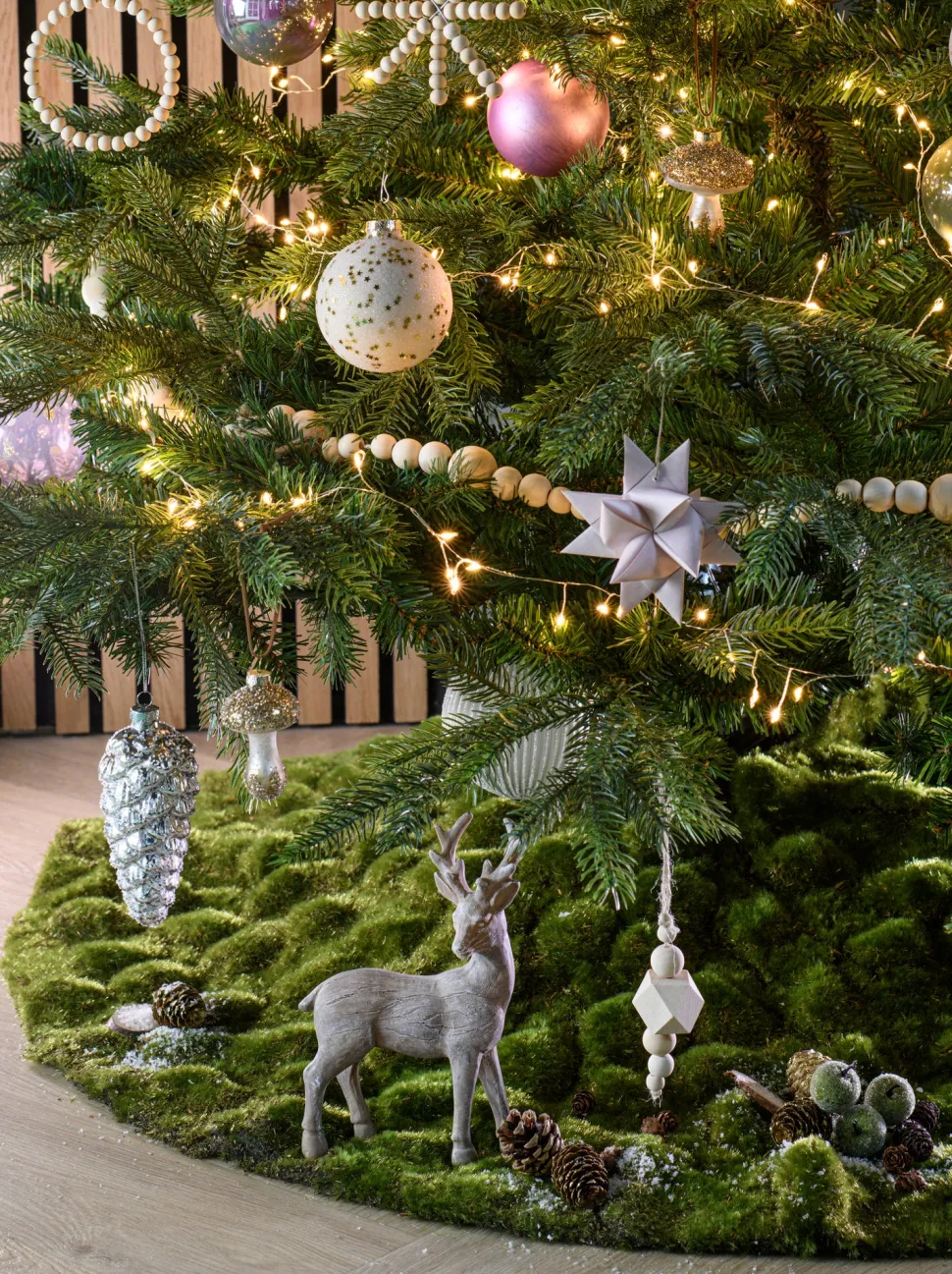 Countryfield Weihnachtsbaumdecke Gijs grün D 120 cm