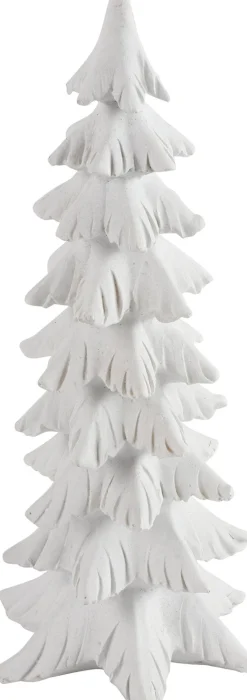 Countryfield Weihnachtsdeko Baum Zino weiß 13 x 13 x 30 cm
