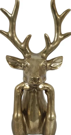 Countryfield Weihnachtsdeko Zen Rentier gld 17 x 11,5 x 30,5 cm