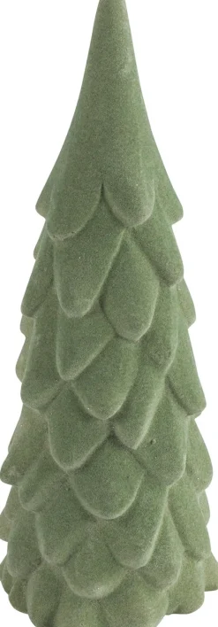 Countryfield Weihnachtsdeko Baum Lloyd grün 8 x 8 x 22 cm