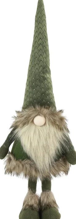 Countryfield Weihnachtsdeko Wichtel Driekus grün 11 x 15 x 45 cm