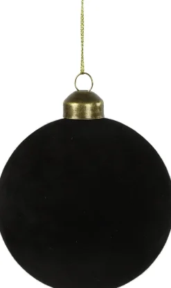 Countryfield Weihnachtskugel Ripley schwarz D 10 cm