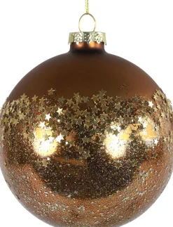 Countryfield Weihnachtskugel Jolanda gold D 8 cm