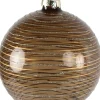 Countryfield Weihnachtskugel Selma braun D 10 cm
