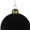 Countryfield Weihnachtskugel Ripley schwarz D 8 cm