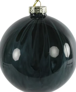 Countryfield Weihnachtskugel Lasse anthrazit D 12 cm