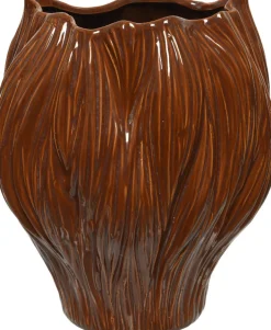 Decoris Vase braun 22 x 20 x 26 cm