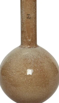 Decoris Vase braun D 19,5 H 33 cm