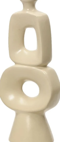 Decoris Vase creme D 14,5 H 15 cm