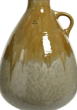 Decoris Vase gelb D 27 H 33,5 cm