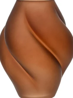 Decoris Vase Luisa braun D 16 H 20 cm