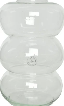 Decoris Vase transparent D 20 H 30 cm