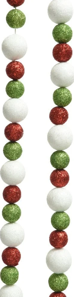 Decoris Perlenkette mehrfarbig D 2 H 240 cm