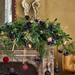 Decoris Weihnachtsbaumschmuck Schleife gold 12 x 1,2 x 16 cm