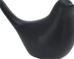 Dekofigur Vogel Birdie schwarz 11 x 5 x 8 cm