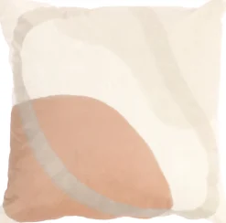 Dekokissen Abstract weiß 45 x 45 x 10 cm