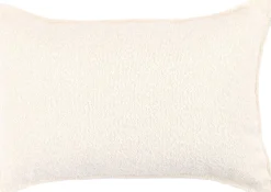 Dekokissen Boucle weiß 60 x 40 x 10 cm