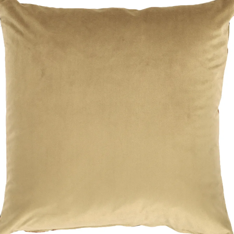 Dekokissen Mora orange / braun 45 x 45 x 10 cm