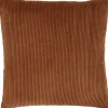 Dekokissen Rib kupfer 45 x 45 x 10 cm