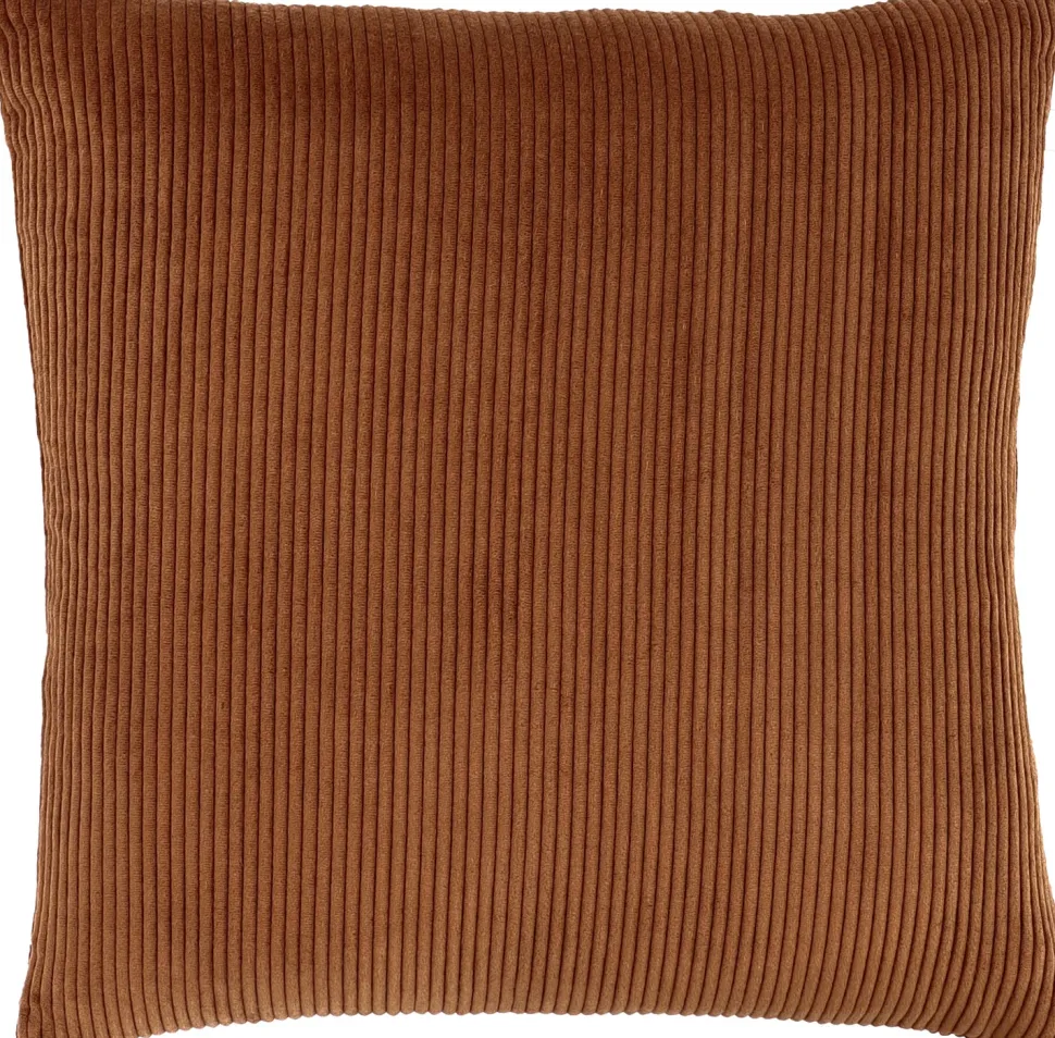 Dekokissen Rib kupfer 45 x 45 x 10 cm