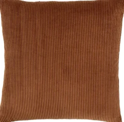 Dekokissen Rib kupfer 45 x 45 x 10 cm