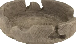 Dekoschale grau 28 x 24 x 7 cm