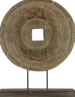 Dijk Natural Collections Weihnachtsdekoration Cirkel braun / schwarz 58 x 6 x 78 cm