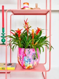 Dijk Natural Collections Kerzenständer Cirkel grün D 9 H 28 cm