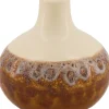 Dijk Natural Collections Vase Huub braun D 12,5 H 12 cm
