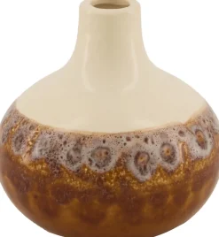 Dijk Natural Collections Vase Huub braun D 12,5 H 12 cm