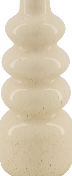 Dijk Natural Collections Vase Jeffrey weiß D 13,5 H 32,5 cm