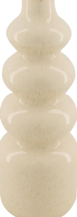 Dijk Natural Collections Vase Jeffrey weiß D 15 H 37,5 cm