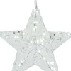 Dijk Natural Collections Weihnachtsstern silber D 18 H 6 cm