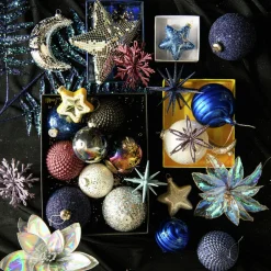 Dijk Natural Collections Weihnachtsstern silber D 18 H 6 cm