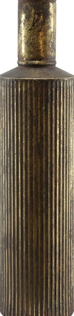 Dijk Natural Collections Flasche Will schwarz / gold D 15,5 H 68 cm