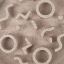 District 70 Hundenapf Bamboo Anti-Schling S beige D 13,5 H 2,6 cm