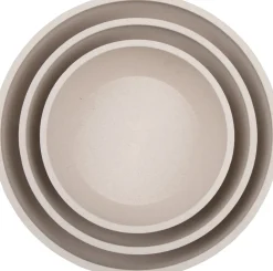 District 70 Hundenapf Bamboo S beige D 14 H 5,2 cm 570 ml