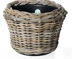 Drypot Outdoor-Pflanzkorb D 32 H 23 cm grau