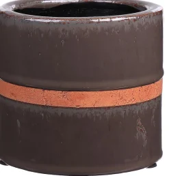 Duif Blumentopf Cathy D 15,2 H 13 anthrazit / kupfer