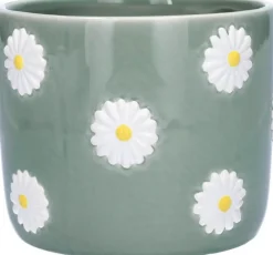 Duif Blumentopf Daisy grün D 14,3 H 11,5 cm