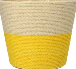 Duif Pflanzkorb Riley naturell / gelb D 19 H 16 cm