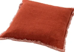 Dutch Decor Dekokissen Burto terracotta 45 x 45 x 10 cm