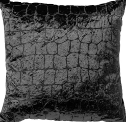 Dutch Decor Dekokissen Colette schwarz 45 x 45 x 10 cm